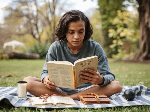 Living Catholic Virtues in a Secular Culture: A Guide for Young Adults